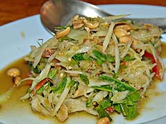 Papaya salad, Chiang Mai