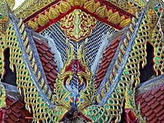 ''Kissing nagas'' at Wat Prathat Doi Suthep