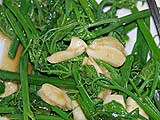 Stir-fried Chayote Greens