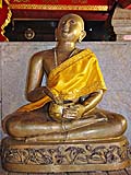 Unusual image of a monk?