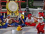 Music students performing