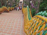 Half way up or down the Naga Staircase