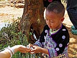 Candy customer, Hmong New Year 2013 at Mae Sa Mai