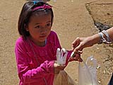 Candy customer, Hmong New Year 2013 at Mae Sa Mai