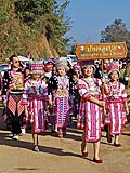 Parade, Hmong New Year 2013 at Mae Sa Mai