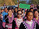 Parade, Hmong New Year 2013 at Mae Sa Mai