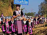 Parade, Hmong New Year 2013 at Mae Sa Mai