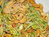 Green Mango and Cashew Salad at Ruen Mai, Krabi
