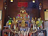 Shrine at Wat Tawan Tok, Nakhon Si Thammarat