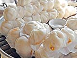 Piles of steamed buns at the ''Bun Village''