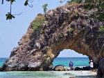 Our Thai drivers at the arch on Koh Khai