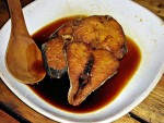 King Mackerel Steaks with Black Soy Sauce
