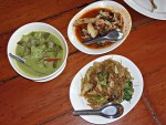 Lomyen-Green Curry, Spicy Seafood, Noodles