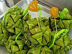 Bundle of sweets at Aw Taw Kaw market