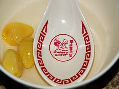 Gingko nuts in syrup, Chinatown, Bangkok