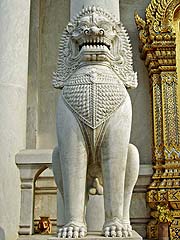 Singh at the Marble Temple, Bangkok