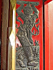 Window figure, Marble Temple, Bangkok