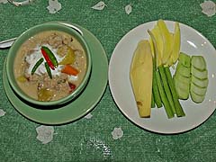 Spicy crab dip, My Choice restaurant, Bangkok