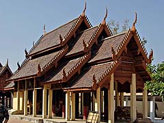 Wat Phra That Lampang Luang Lanna-style roof