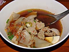 Soup noodles for breakfast