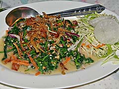 Salad at Fern Restaurant