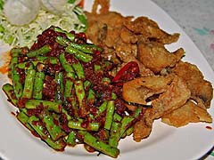 Prik king curry at Fern