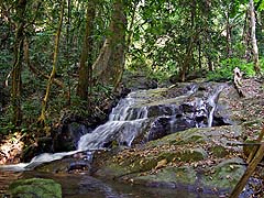 Waterfall on the Mae Sakut trail