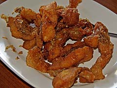 Garlic pepper fish