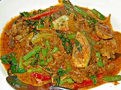 Wild boar curry
