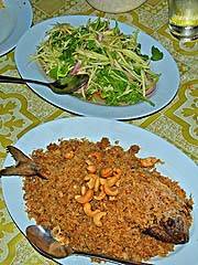 Crispy mackerel salad, Sukhothai