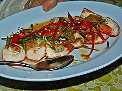 River prawns, Sukhothai