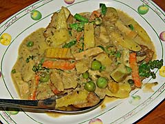 Green curry, Sukhothai