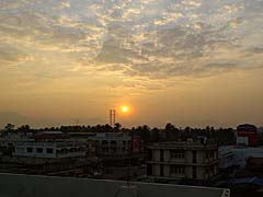 View from the roof of the Rajthanee, Sukhothai