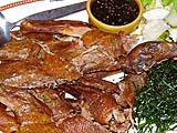 Crispy skin roasted duck, Thon Kruen, Bangkok