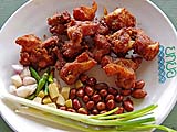 Soured pork ribs, Yok Yor Marina, Bangkok
