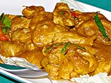 Panang curry chicken