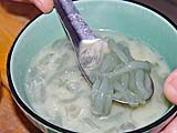Dessert Noodles in Coconut Milk