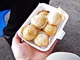 Khanom krok coconut confection, Damnoen Saduak Floating Market