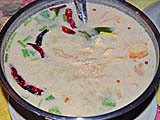 Coconut soup with chicken (Tom Kha Gai), Fern restaurant, Mae Hong Son