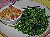 Crispy fried dtam leung, Fern restaurant, Mae Hong Son