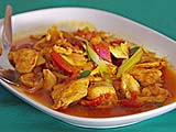 Shan-style chicken, Kai Mook restaurant, Mae Hong Son
