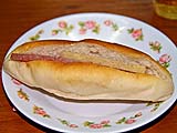 Side sandwich included in Vietnamese breakfast, Mae Hong Son