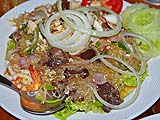 Crystal noodle salad, Mae Sa Valley Resort
