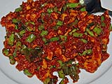 Prik khing curry chicken, Mae Sa Valley Resort