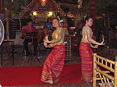 Dancers performing at Vientiane Kitchen
