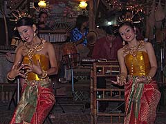 Dancers performing at Vientiane Kitchen
