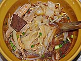 Delicious Duck Soup Noodles at Aw Taw Kaw Market