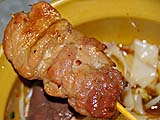 Grilled Pork-on-a-Stick at Aw Taw Kaw Market