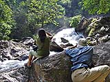 Whitewater paparazzi at Borripat Waterfall