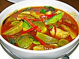 Jungle curry (?) at Jansom Hot Spa Resort